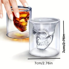 Skull Skeleton Wine & Beer Glass for Bar Decor