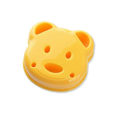 3pcs Cartoon Bear Sandwich Mold Rice Ball Model DIY Kitchen Supplies
