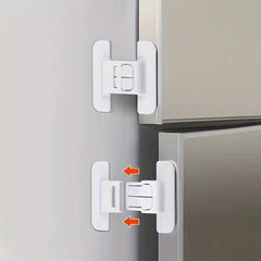2pcs Fridge Water Dispenser Drawer Safety Lock Set