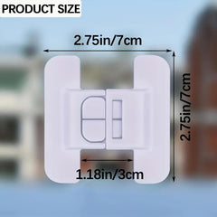 2pcs Fridge Water Dispenser Drawer Safety Lock Set