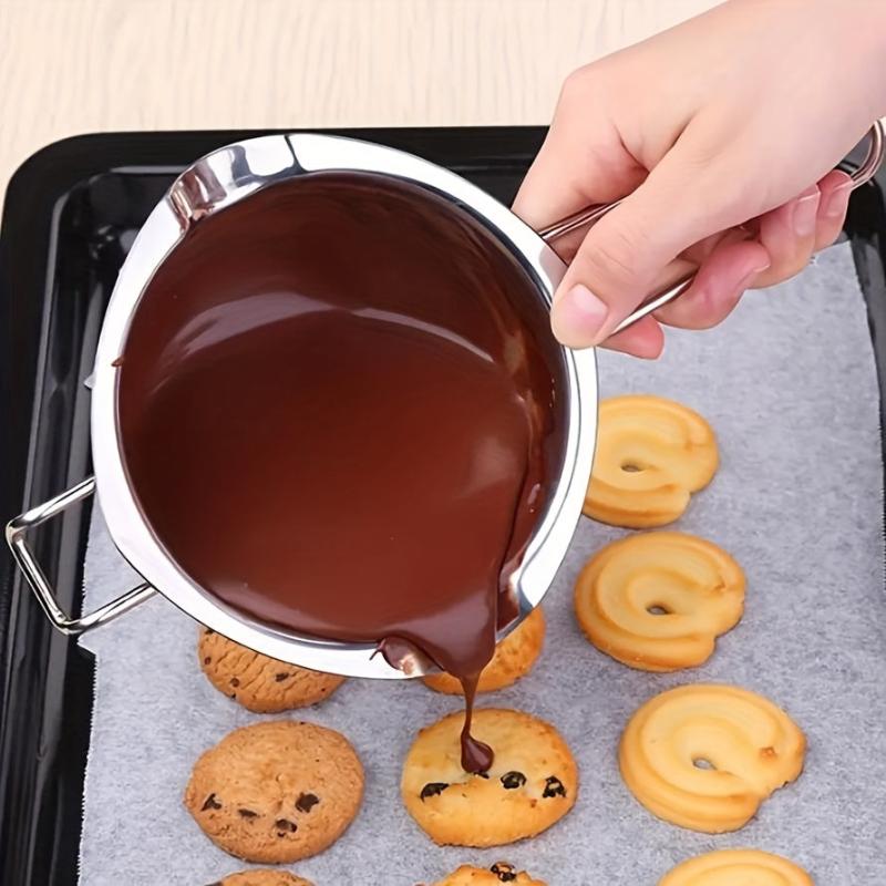 Stainless Steel Chocolate Melting Pot Butter Cheese ...