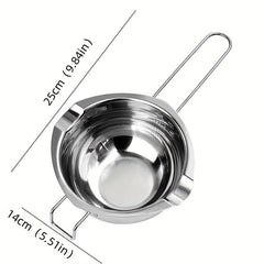 Stainless Steel Chocolate Melting Pot Butter Cheese ...