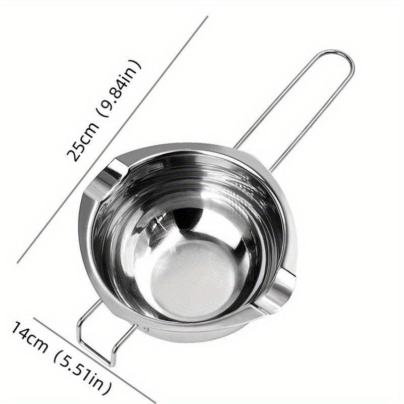 Stainless Steel Chocolate Melting Pot Butter Cheese ...