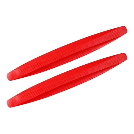 Car Front Rear Bumpers Anti Collision Strips Carbon Fiber
