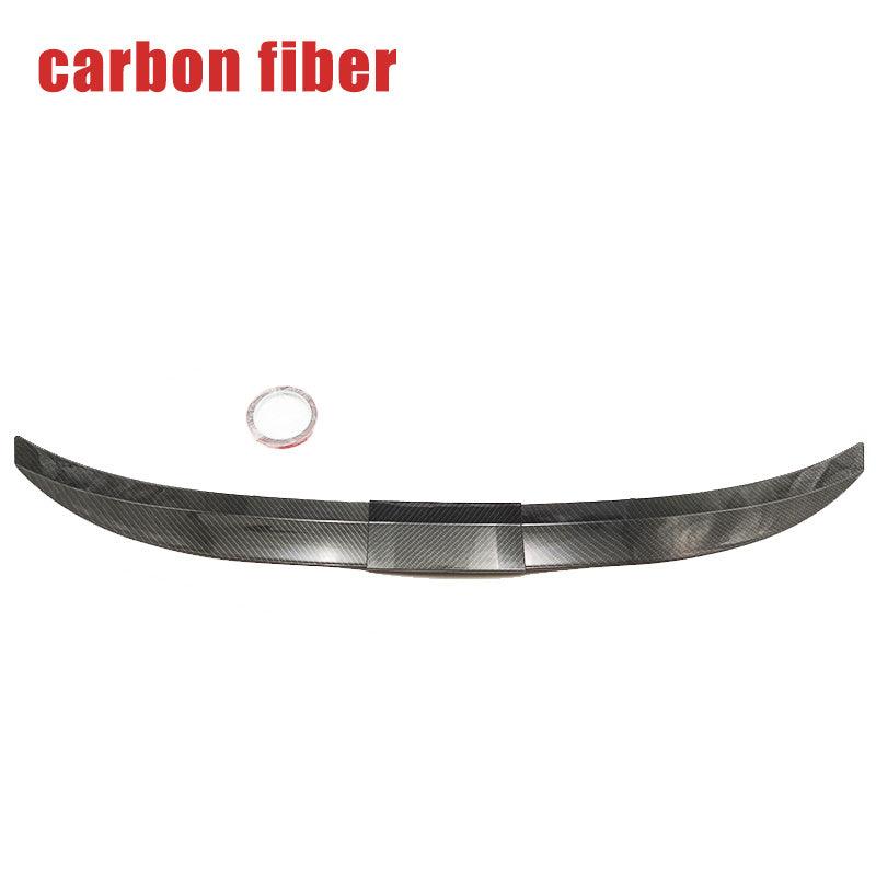 Car Universal Spoiler Racing ABS Three Section Tail Wing Rear Trunk Lip