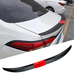 Car Universal Spoiler Racing ABS Three Section Tail Wing Rear Trunk Lip