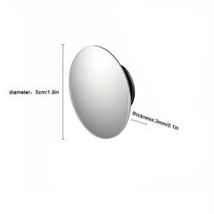 2pcs Adjustable Car Blind Spot Mirror 360 Degree Wide Angle Rearview Mirror