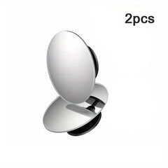 2pcs Adjustable Car Blind Spot Mirror 360 Degree Wide Angle Rearview Mirror