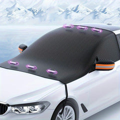 Winter Snow Windshield Cover - Magnetic, Water Proof