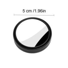2pcs Car Rearview Mirrors Blindspot Convex Mirror Additional Mirrors
