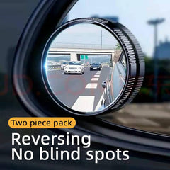 2pcs Car Rearview Mirrors Blindspot Convex Mirror Additional Mirrors