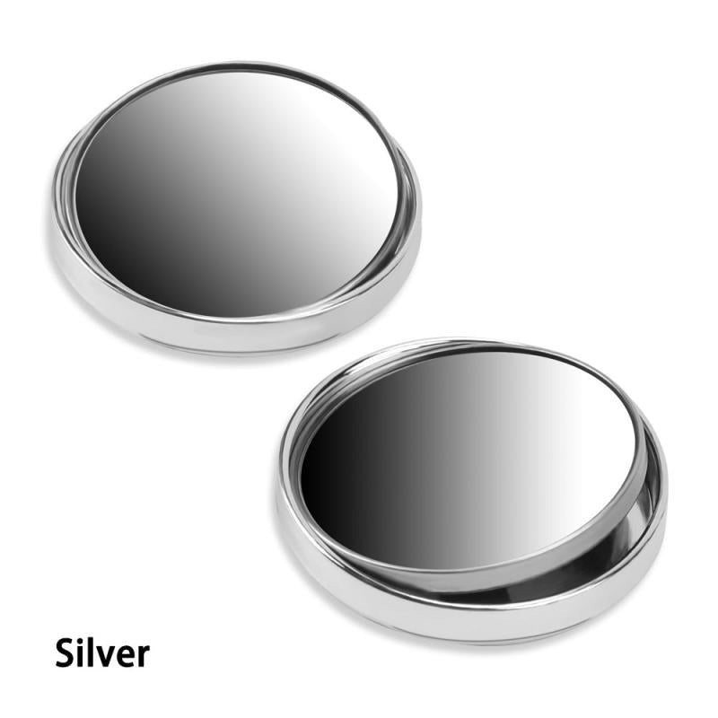 2pcs Car Rearview Mirrors Blindspot Convex Mirror Additional Mirrors