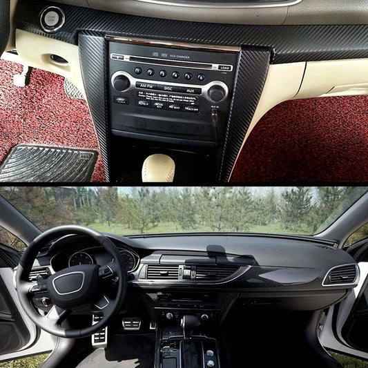 Car Wrap Roll PVC Stickers 3D Carbon Fiber Vinyl Film Auto Body Decoration