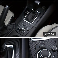 Car Wrap Roll PVC Stickers 3D Carbon Fiber Vinyl Film Auto Body Decoration