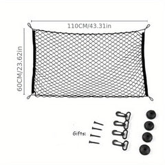 Car Trunk Luggage Storage Net - Secure Cargo Organizer