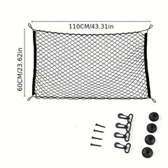 Car Trunk Luggage Storage Net - Secure Cargo Organizer