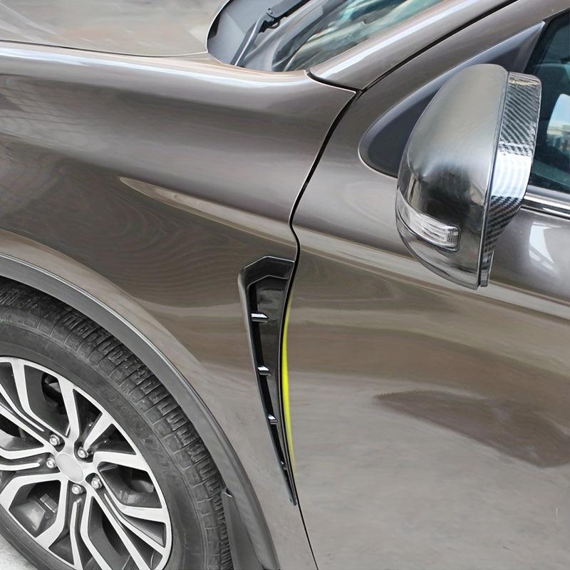 Car Modified Leaf Panels Simulate Shark Gills Flanks Body Trim Stickers