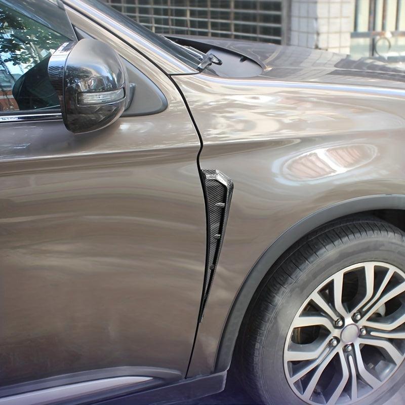 Car Modified Leaf Panels Simulate Shark Gills Flanks Body Trim Stickers