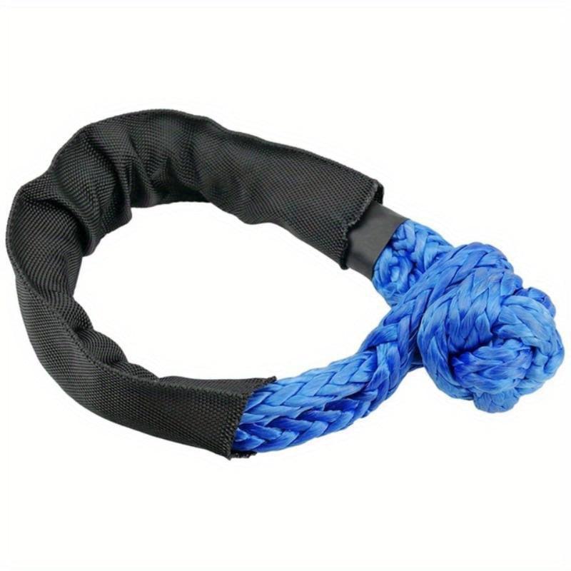 Heavy Duty Off-road 4X4 Traction Shackle with Protective Sleeve Recovery
