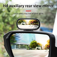 Enhance Your Drive with 360 Rotating Blind Spot Mirror