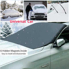 Universal Magnetic Car Windshield Cover - Sun, Snow, Water Protection