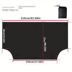 Universal Magnetic Car Windshield Cover - Sun, Snow, Water Protection