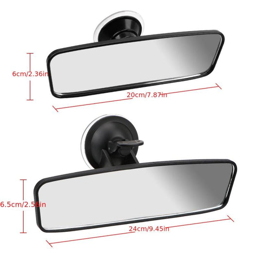 360 Rotation Suction Cup Interior Rear View Mirror