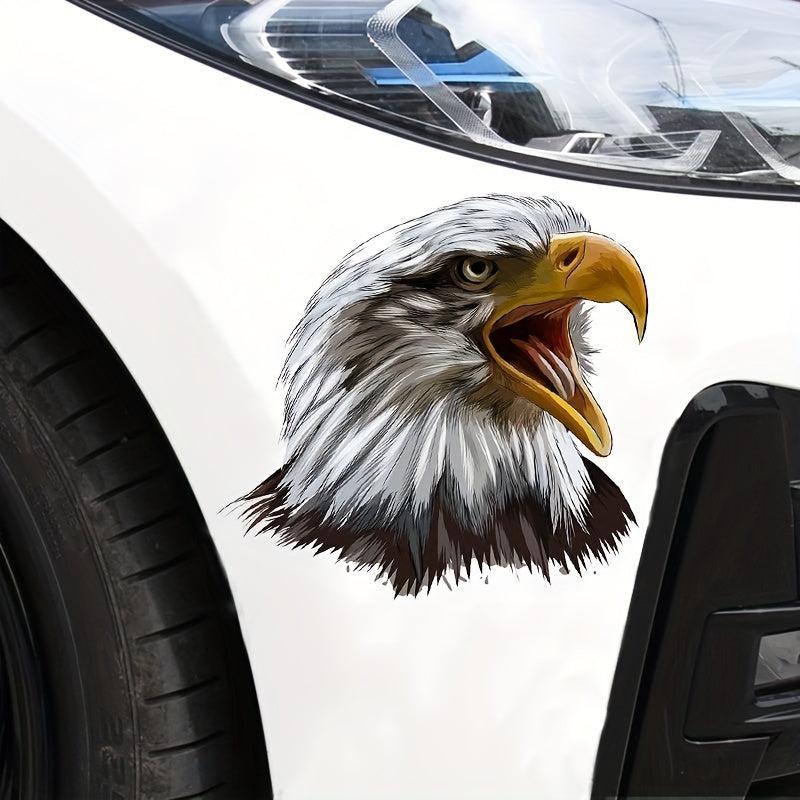 Bald Eagle Windshield Decorative Stickers - Cartoon Car Scratch Cover