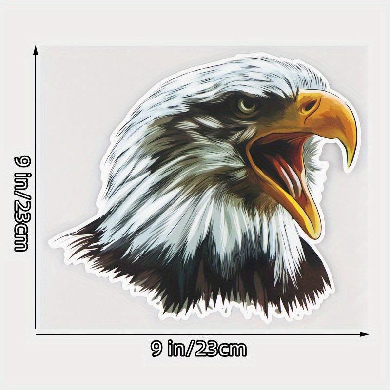 Bald Eagle Windshield Decorative Stickers - Cartoon Car Scratch Cover