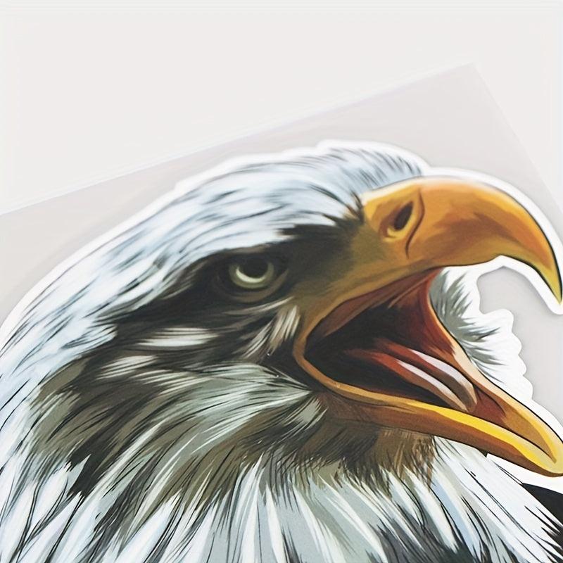 Bald Eagle Windshield Decorative Stickers - Cartoon Car Scratch Cover