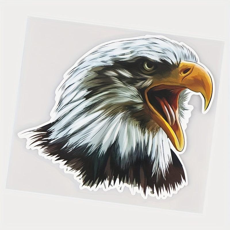 Bald Eagle Windshield Decorative Stickers - Cartoon Car Scratch Cover