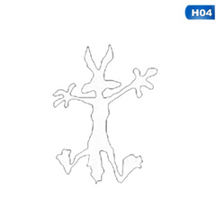 Cartoon Car Stickers Set - Fun Decals for Bumpers, Windows & Scratches