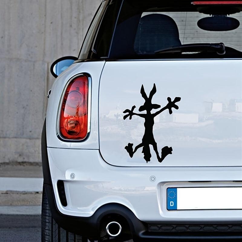 Cartoon Car Stickers Set - Fun Decals for Bumpers, Windows & Scratches