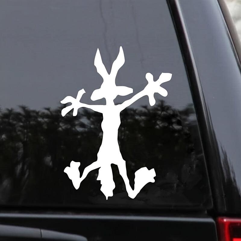 Cartoon Car Stickers Set - Fun Decals for Bumpers, Windows & Scratches