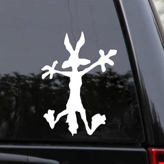 Cartoon Car Stickers Set - Fun Decals for Bumpers, Windows & Scratches