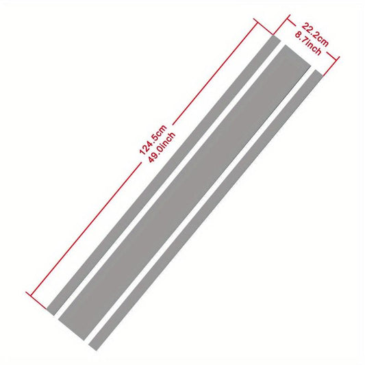 46cmx 22 Car Hood Stripe Sticker Auto Racing Body Side Stripe Decal
