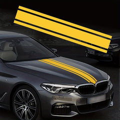 46cmx 22 Car Hood Stripe Sticker Auto Racing Body Side Stripe Decal