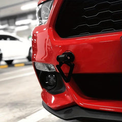 Triangle Car Tow Hook Auto Trailer Hook Decor Bumper Sticker Universal
