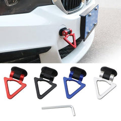 Triangle Car Tow Hook Auto Trailer Hook Decor Bumper Sticker Universal