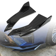 Car Rear Bumper Lip Carbon Fiber ABS Universal Protector Bumper Lip Strip Spoile