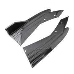 Car Rear Bumper Lip Carbon Fiber ABS Universal Protector Bumper Lip Strip Spoile
