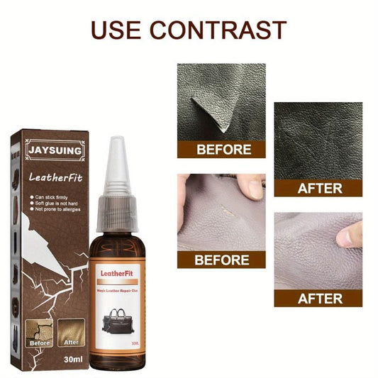 Faux Leather Repair Glue for Car Sofa Bags Cracks
