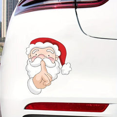 Christmas Festive Santa Claus Car Sticker