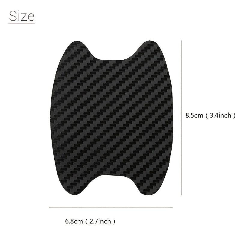 4pcs Car Door Sticker Scratches Resistant Cover Protection Film