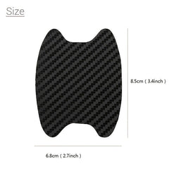 4pcs Car Door Sticker Scratches Resistant Cover Protection Film