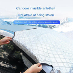 Car Front Windshield Snow Blocking Car Cover