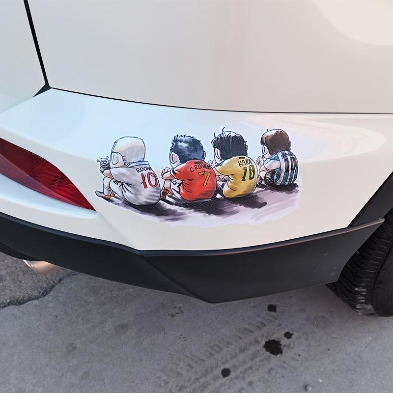 Football Fan Car Stickers - Make Your Car Stand Out!