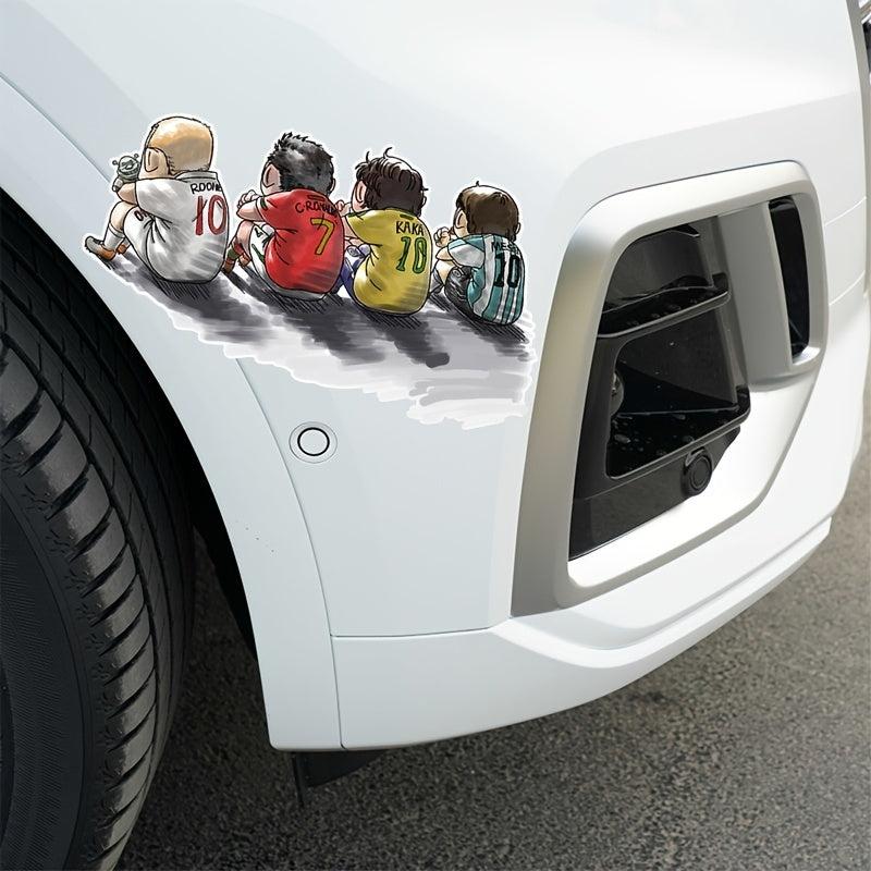 Football Fan Car Stickers - Make Your Car Stand Out!