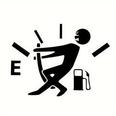 Reflective Car Fuel Tank Cover Stickers