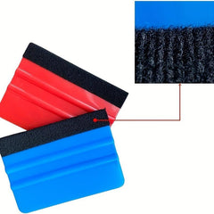 4PCS Felt Edge Squeegee Car Wrapping Tool 10 16 Cm Vinyl Wrap Squeegee